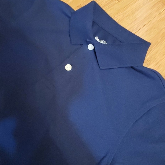 Goodfellow & Co. Men's Small Navy Blue Polo - Picture 3 of 4